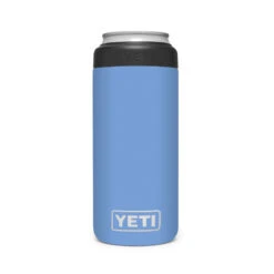 Yeti Rambler 12 Oz Colster Slim Can Insulator -Outdoor Camping Shop 191418 New Colster Family Launch 1H 2020 Dealer Images Pacific Blue Colster Slim Front 2400x400 1