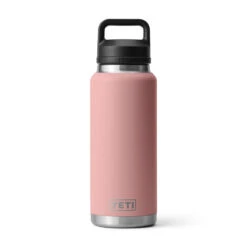 Yeti Rambler 36 Oz Bottle With Chug Cap -Outdoor Camping Shop Drinkware BottleChug 36oz SandstonePink Studio PrimaryB 1