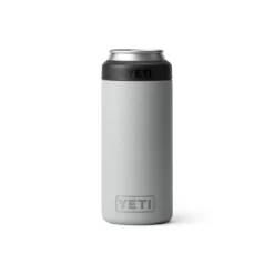 Yeti Rambler 12 Oz Colster Slim Can Insulator -Outdoor Camping Shop Drinkware ColsterSlim 12oz GraniteGray Studio PrimaryB 1