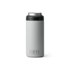 Yeti Rambler 12 Oz Colster Slim Can Insulator -Outdoor Camping Shop Drinkware ColsterSlim 12oz GraniteGray Studio PrimaryB