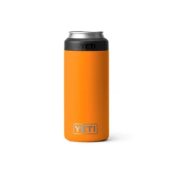 Yeti Rambler 12 Oz Colster Slim Can Insulator -Outdoor Camping Shop Drinkware ColsterSlim 12oz KingCrabOrange Studio PrimaryB 1