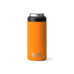 Yeti Rambler 12 Oz Colster Slim Can Insulator -Outdoor Camping Shop Drinkware ColsterSlim 12oz KingCrabOrange Studio PrimaryB