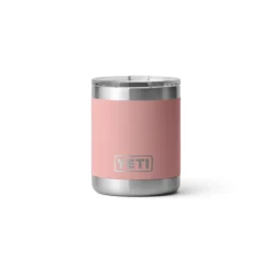 Yeti Rambler 10 Oz Lowball -Outdoor Camping Shop Drinkware Lowball 10oz SandstonePink Studio PrimaryB 1