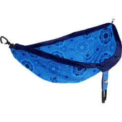 DoubleNest Print Hammock -Outdoor Camping Shop ENO DoubleNest Print Mantra Blue
