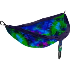DoubleNest Print Hammock -Outdoor Camping Shop ENO DoubleNest TyeDye Print Blue
