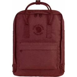 Fjallraven Re-Kanken Backpack -Outdoor Camping Shop Re Kanken F23548 Ox Red 1