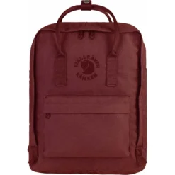 Fjallraven Re-Kanken Backpack -Outdoor Camping Shop Re Kanken F23548 Ox Red