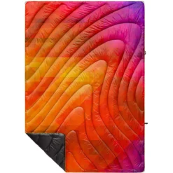 Rumpl Original Puffy Blanket - Printed 1-Person -Outdoor Camping Shop TPPB WPF 1 PIXELFETTI WARM OGPUFFY 1P FLATLAY